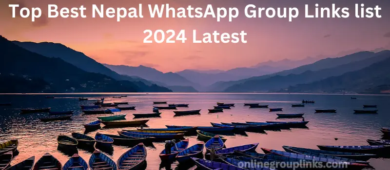 Nepal WhatsApp Group Link